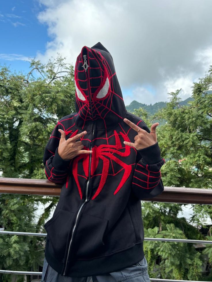 Spider-Man Premium Printed Oversized Hoodie | Unisex Streetwear | Winter Wear