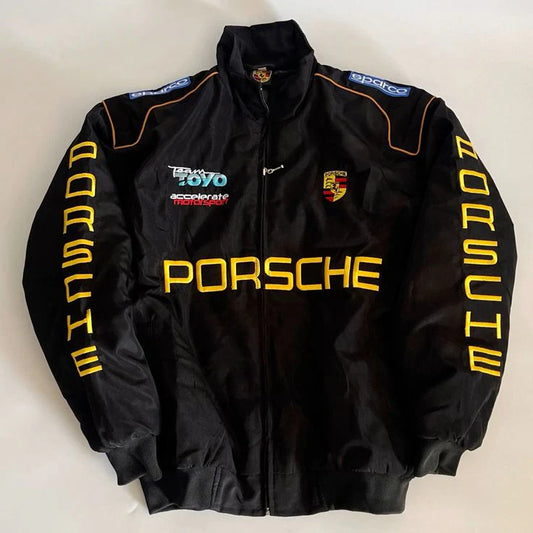 Premium Porsche Jacket Dynamic Black
