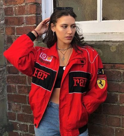 Ferrari Racing Jacket in Red