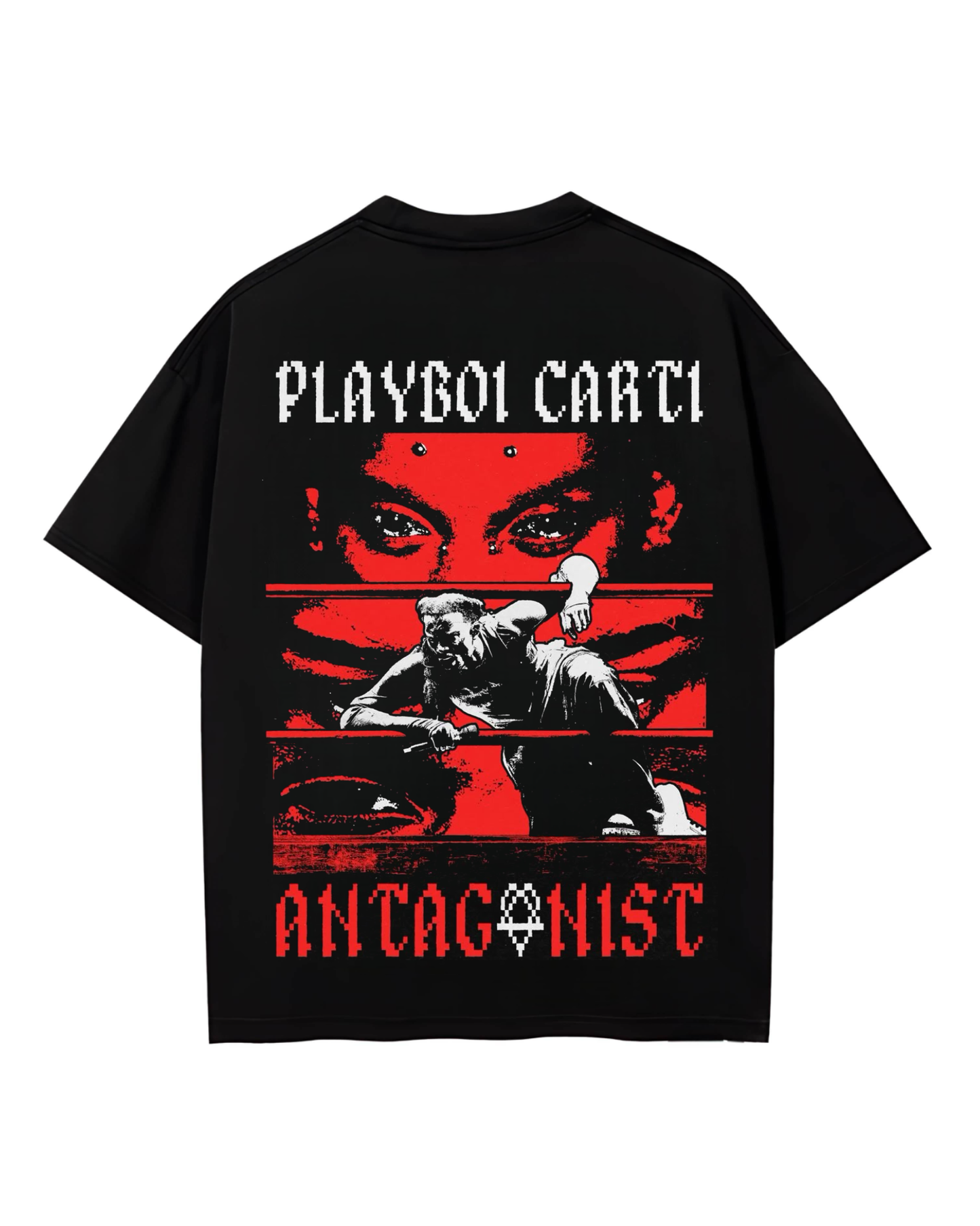 Playboi Carti Printed Oversized T-Shirt