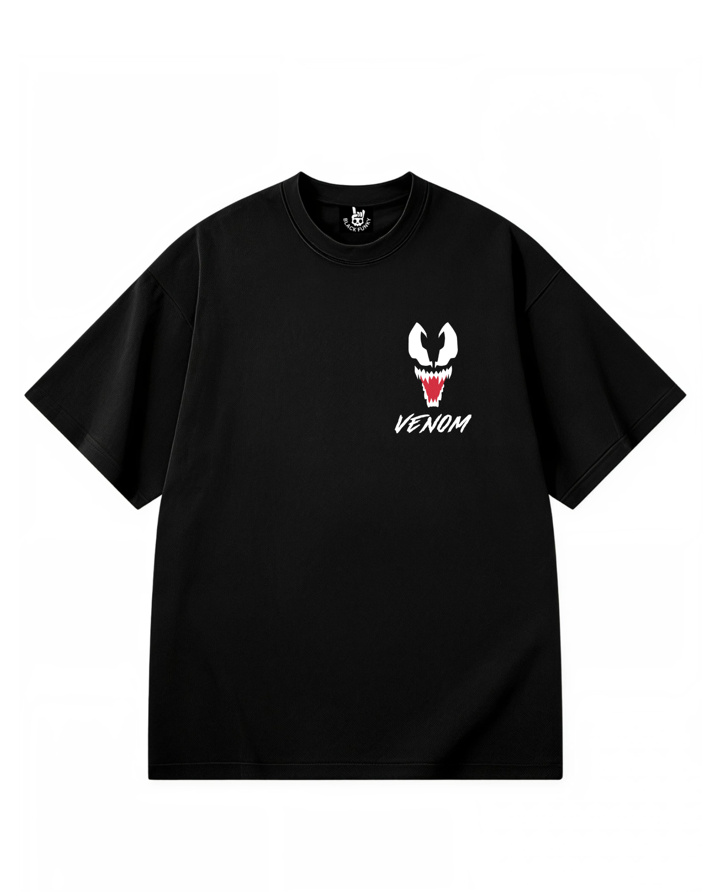 Venom Edition Black Oversized t-Shirt