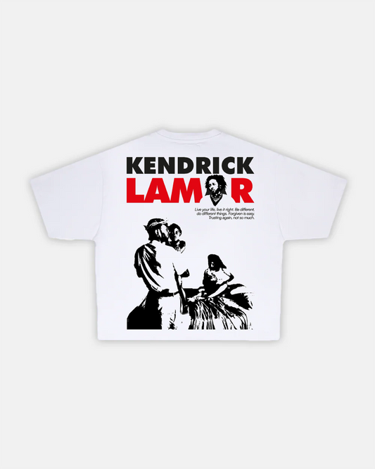 Kendrick Lamar White Vintage T-Shirt