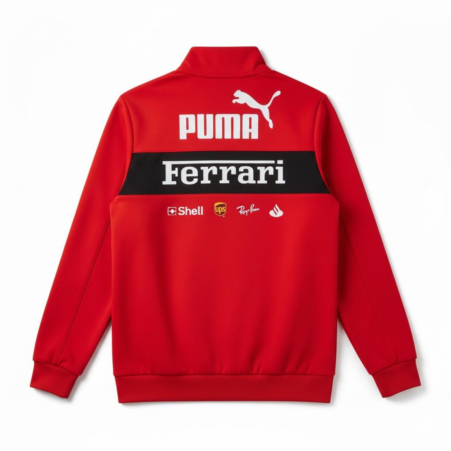 Red Ferrari Racing Bomber Jacket
