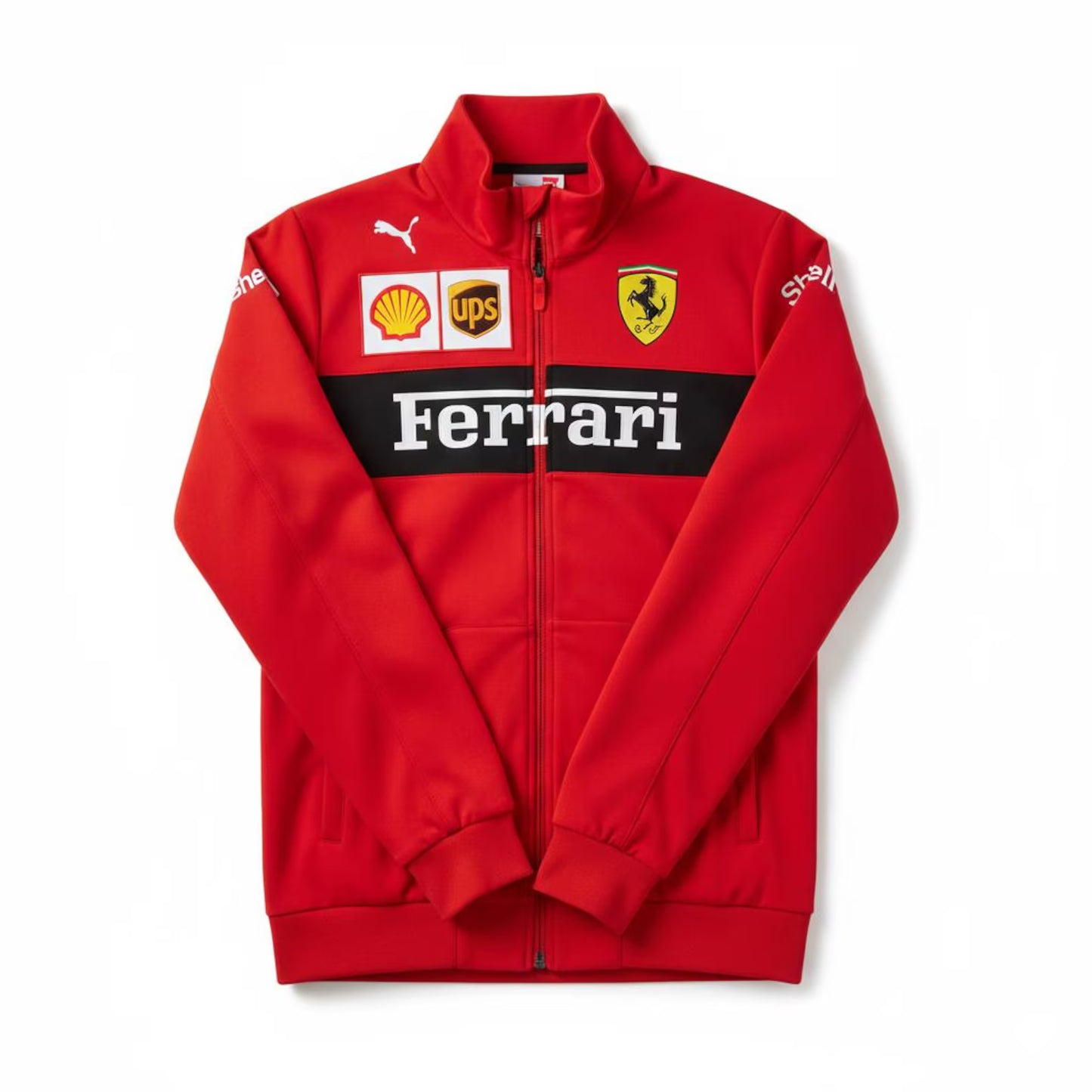 Red Ferrari Racing Bomber Jacket