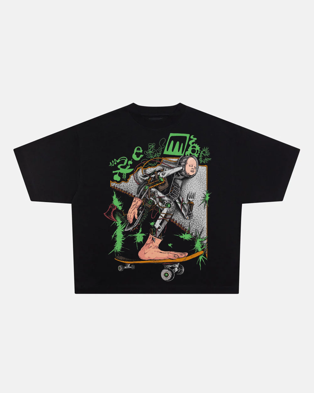Fantasy Skateboard Vintage T-Shirt