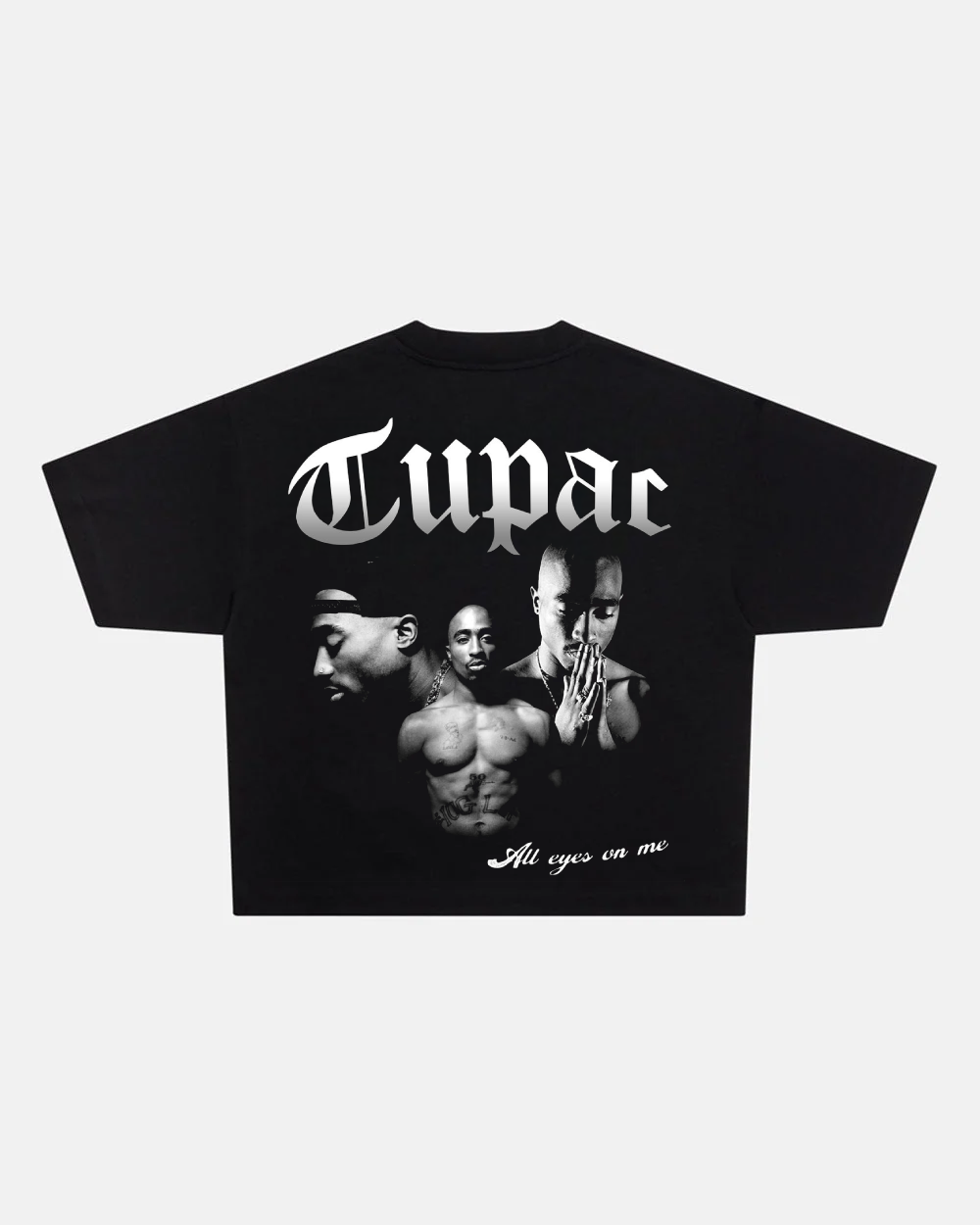 Tupac All Eyes on me Black T-Shirt