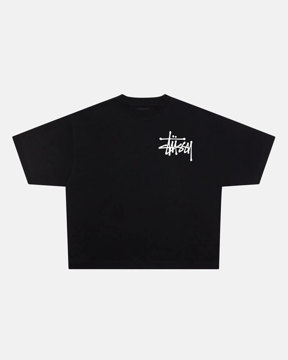 Stussy Printed Black T-Shirt