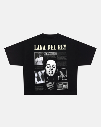 Lana Del Rey Ultraviolence Black T-Shirt