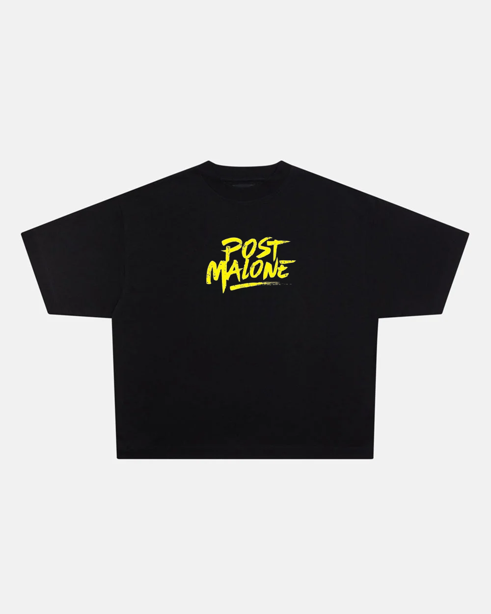 Post Malone Black Printed T-Shirt