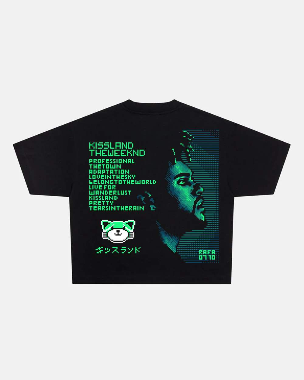 The Weeknd Kissland Printed T-Shirt