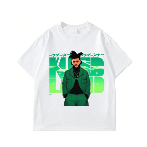 The Weeknd Kissland White T-Shirt