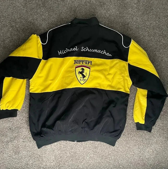Ferrari F1 Racing Jacket Yellow