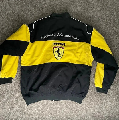 Ferrari F1 Racing Jacket Yellow