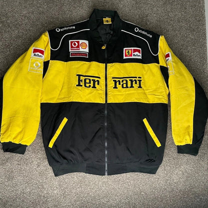 Ferrari F1 Racing Jacket Yellow