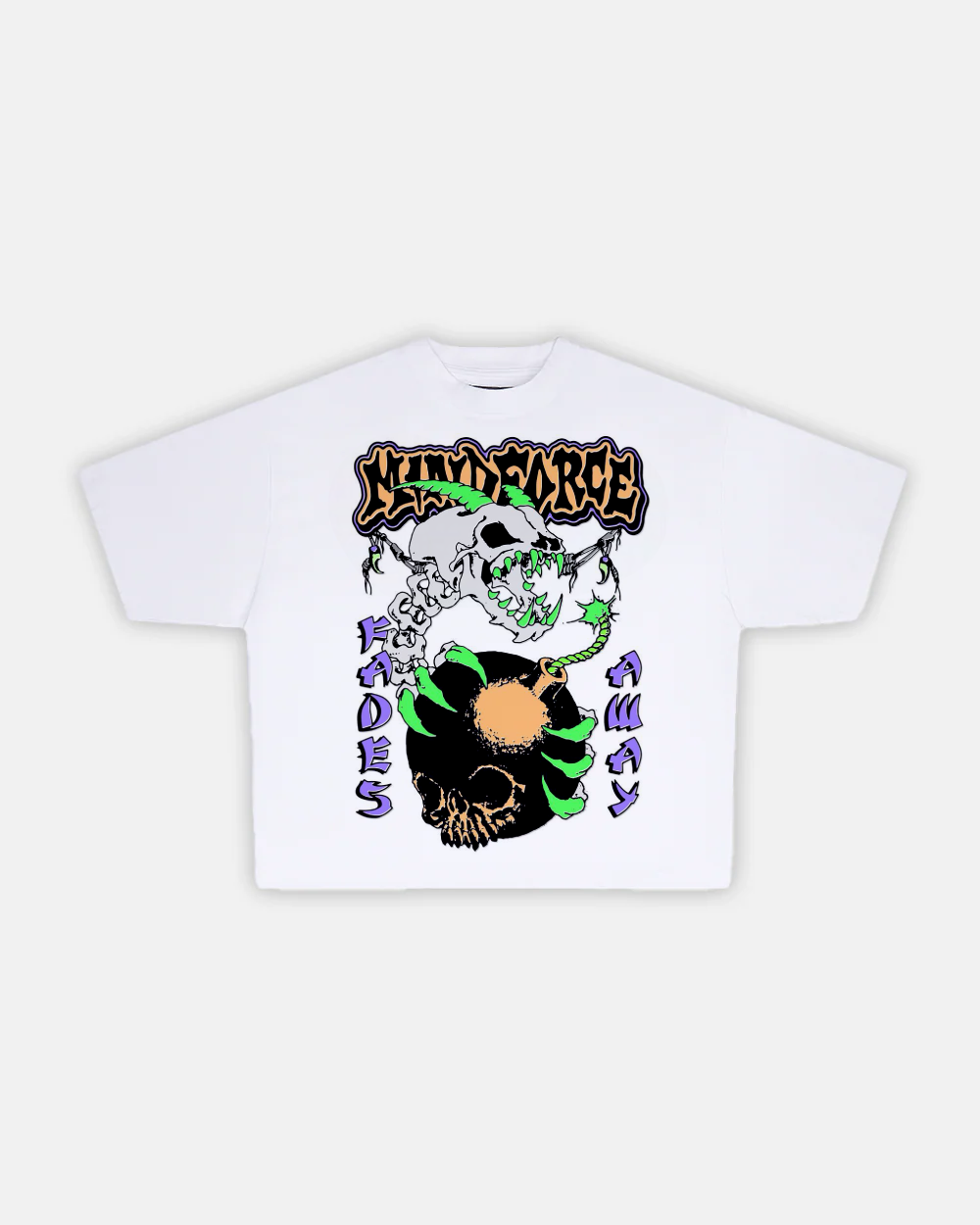 Fades Away Printed Vintage T-Shirt