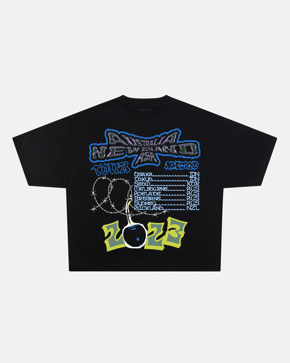 ASHINZKKO Tour Vintage T-Shirt